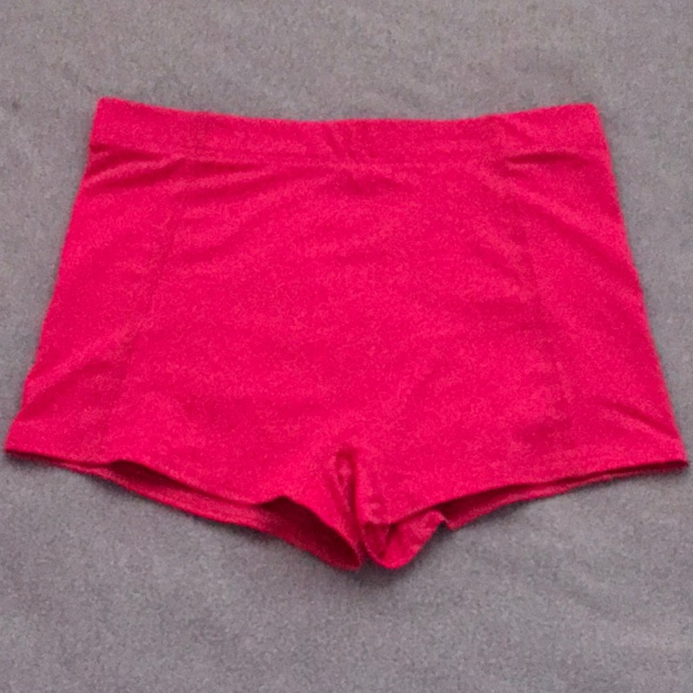 Shorts for dance, cheer, or gymnastics